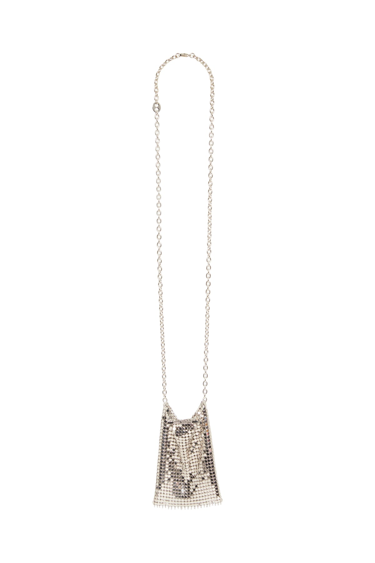 Collier à pendentif carré souple - Silver