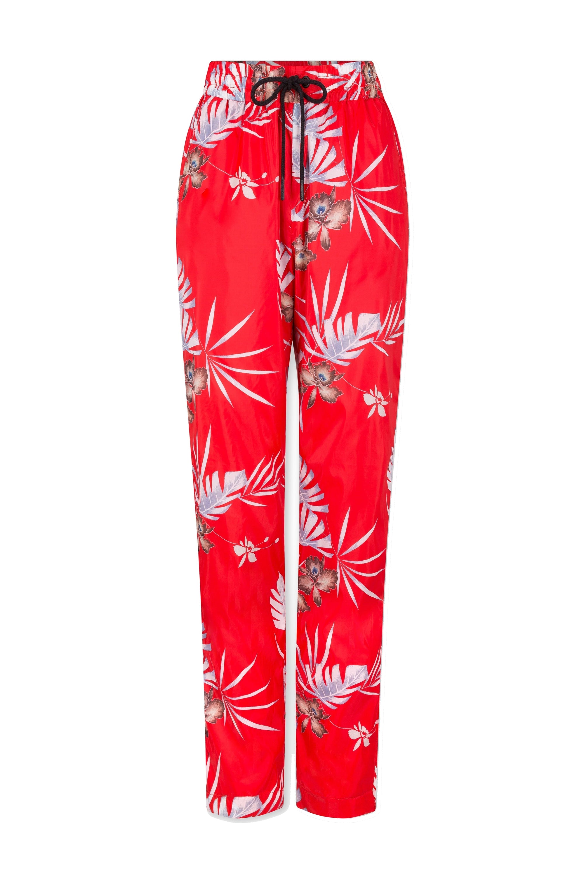 Patterned jogging trousers - Red Hawai