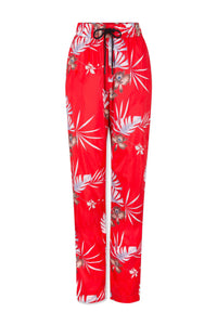 Pantalon de jogging à motif tropical - Red Hawai
