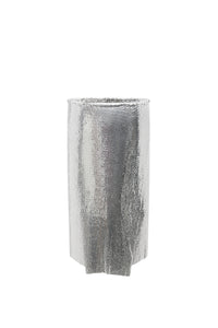 Jupe mi-longue portefeuille - Silver