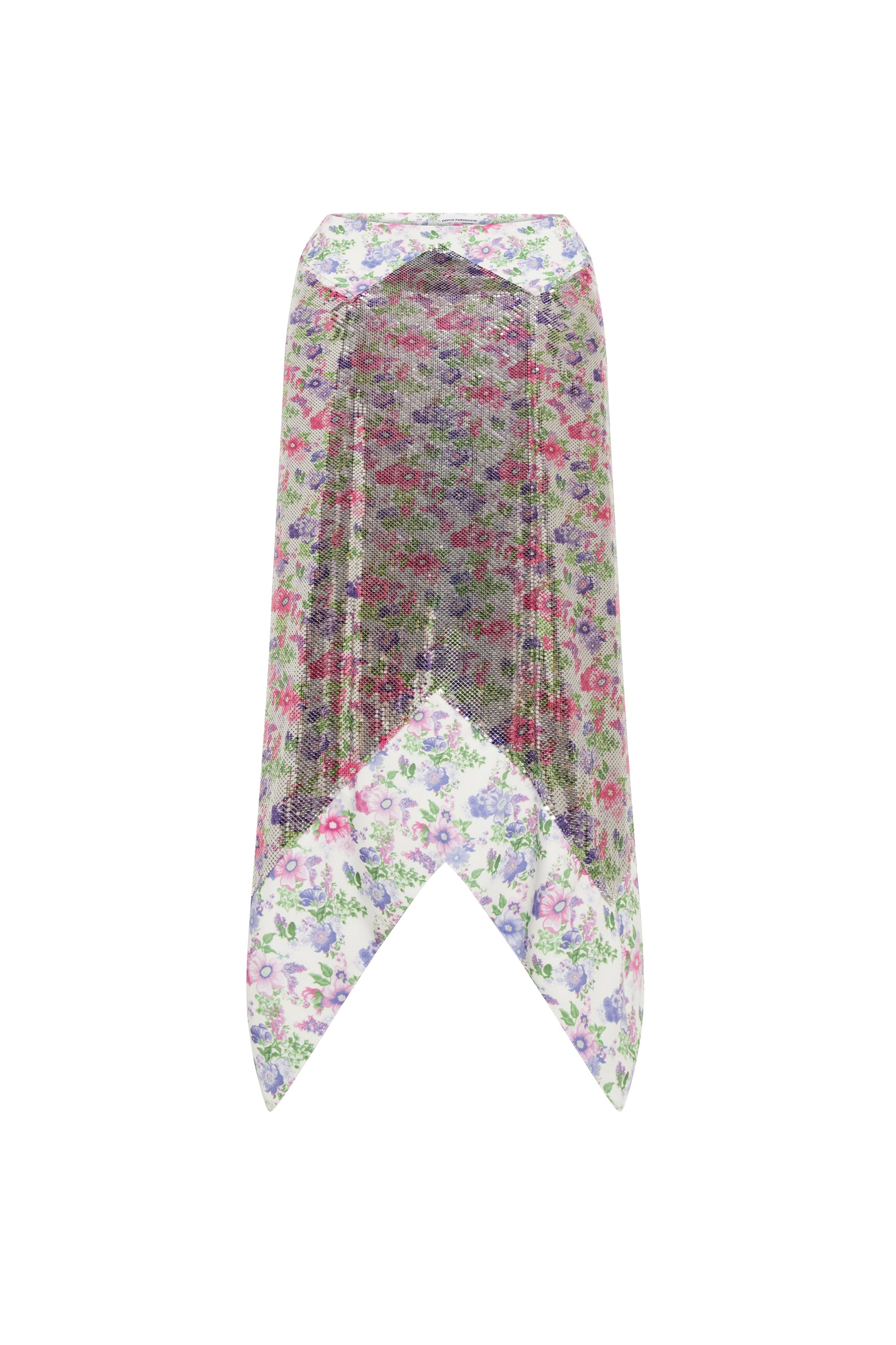 Off White Flower Jupe - Off White Flower