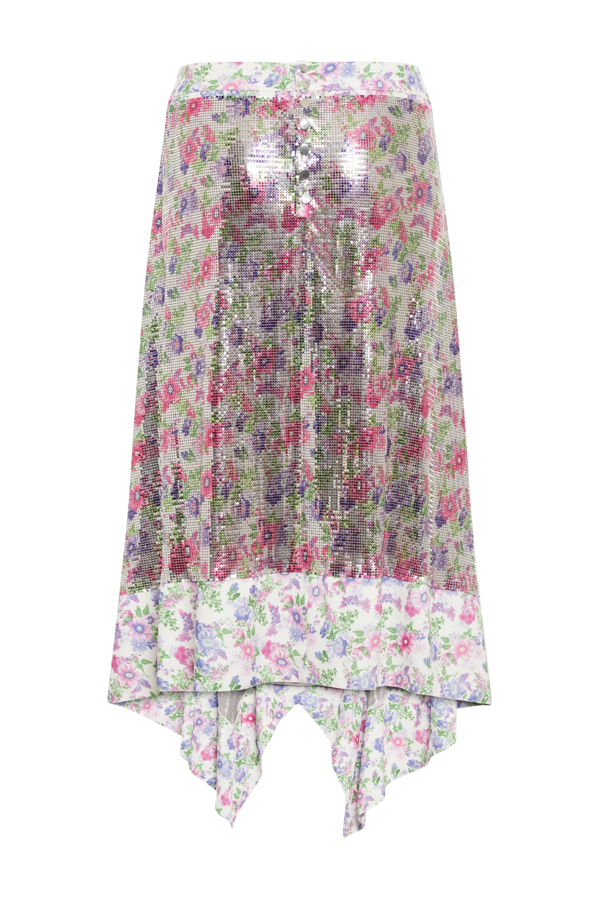 Off White Flower Jupe - Off White Flower