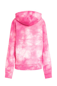Sweat-shirt tie & dye - Rose