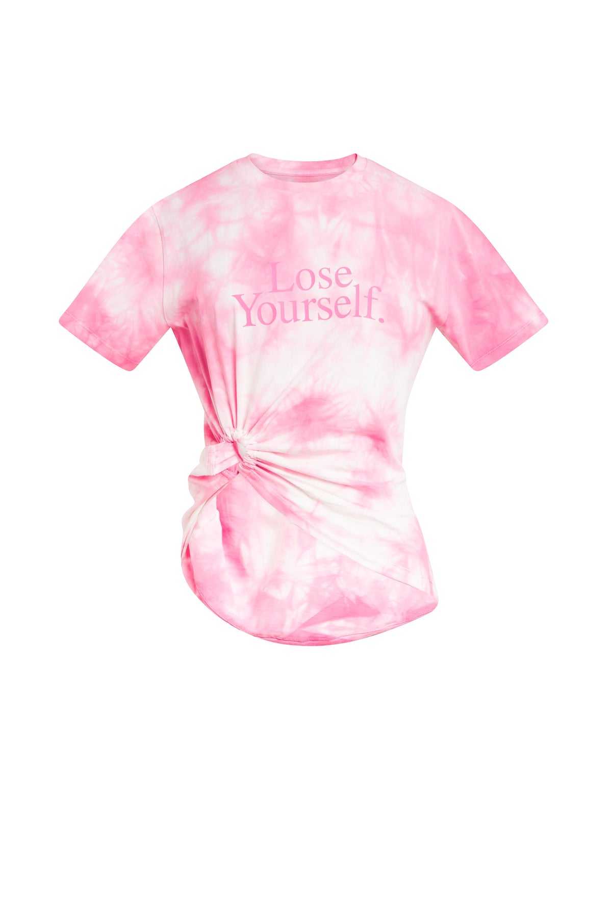 T-shirt tie and dye - Rose