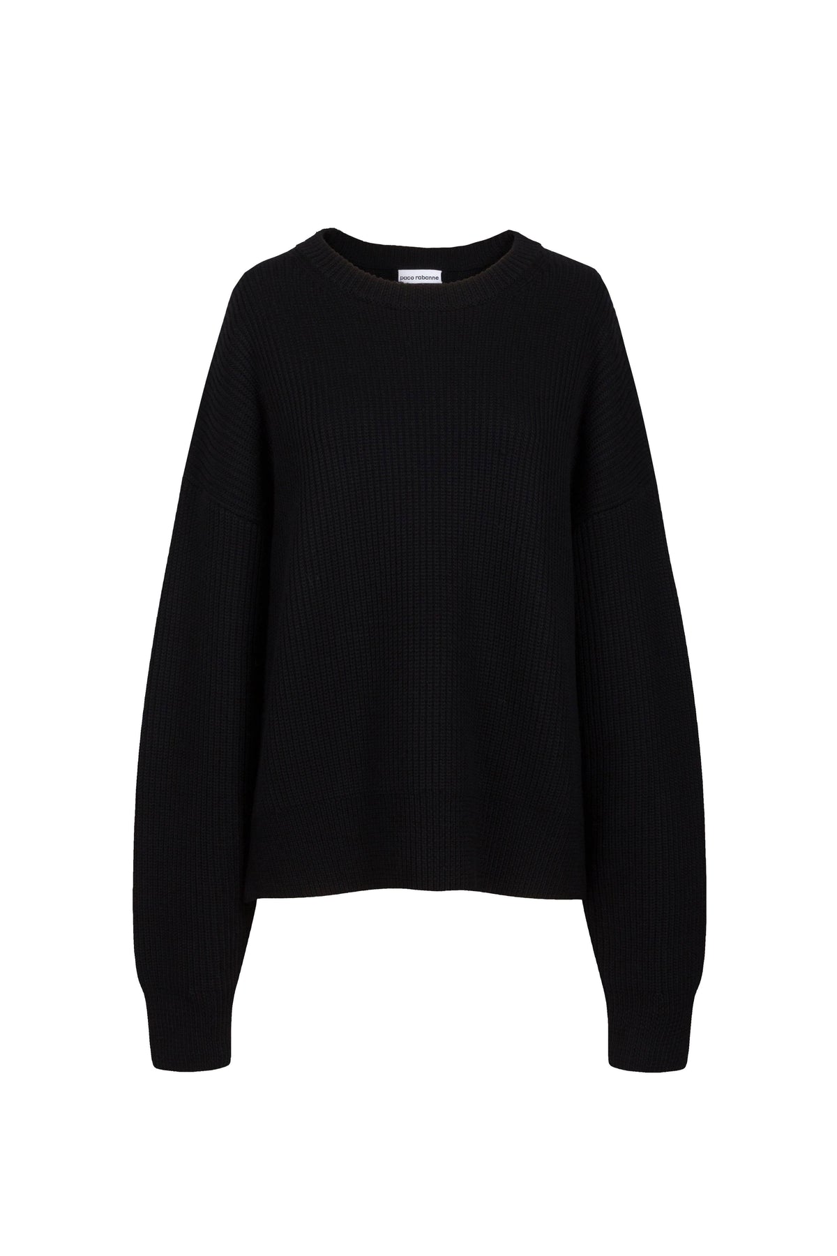 Pull oversize en laine - Black