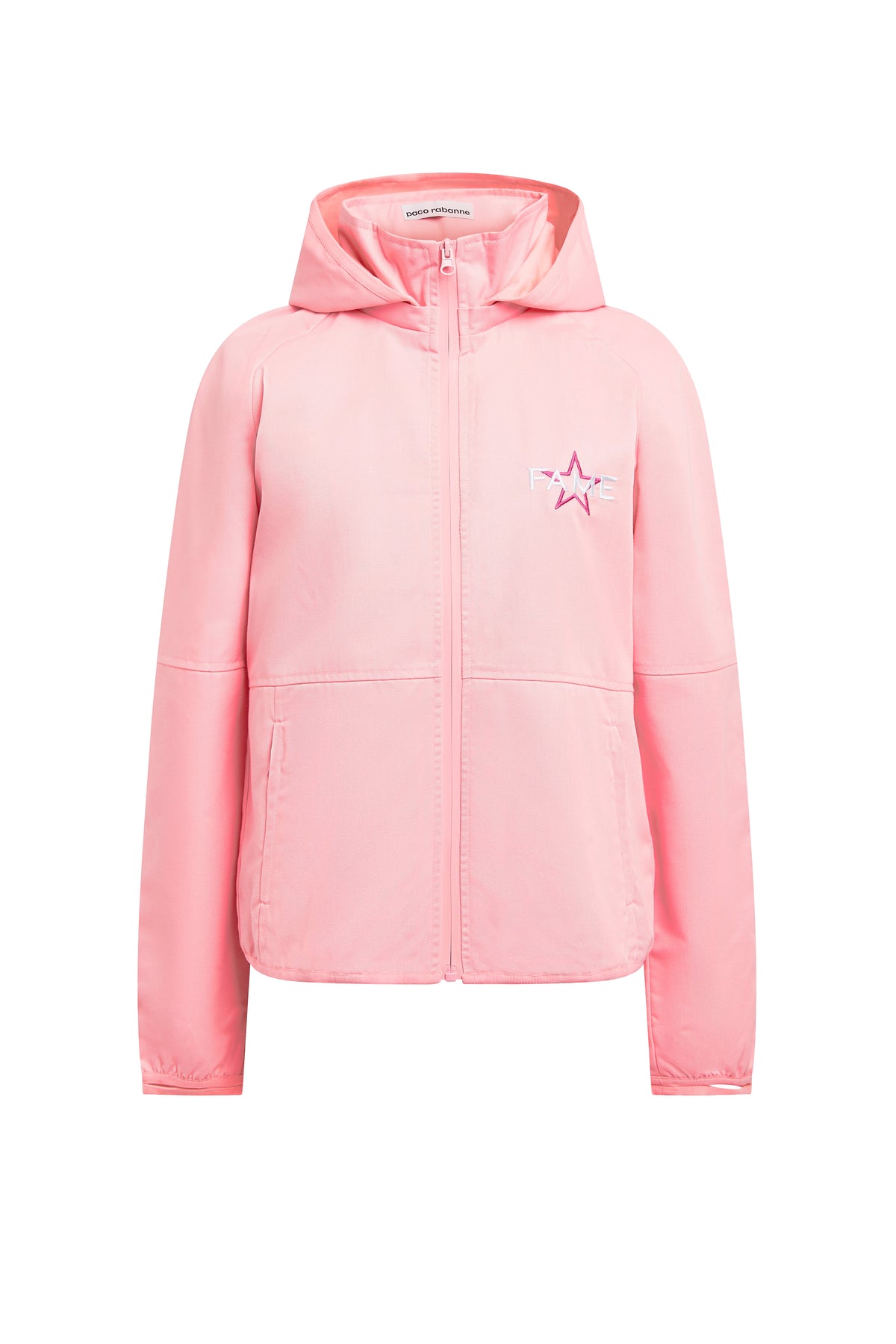 Veste à capuche et manches longues - Pink