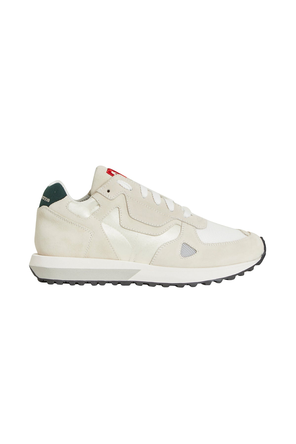 Baskets running en suede - White