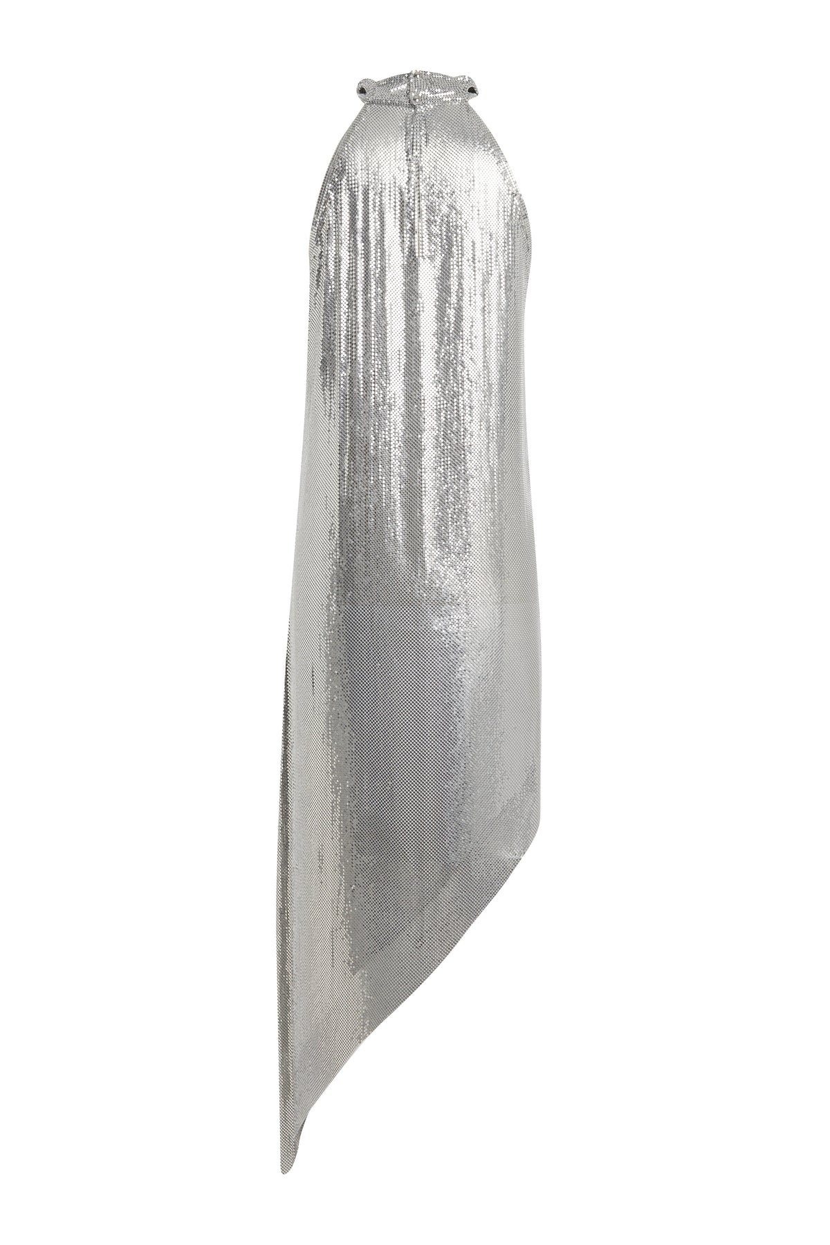 Robe asymétrique scintillante - Silver