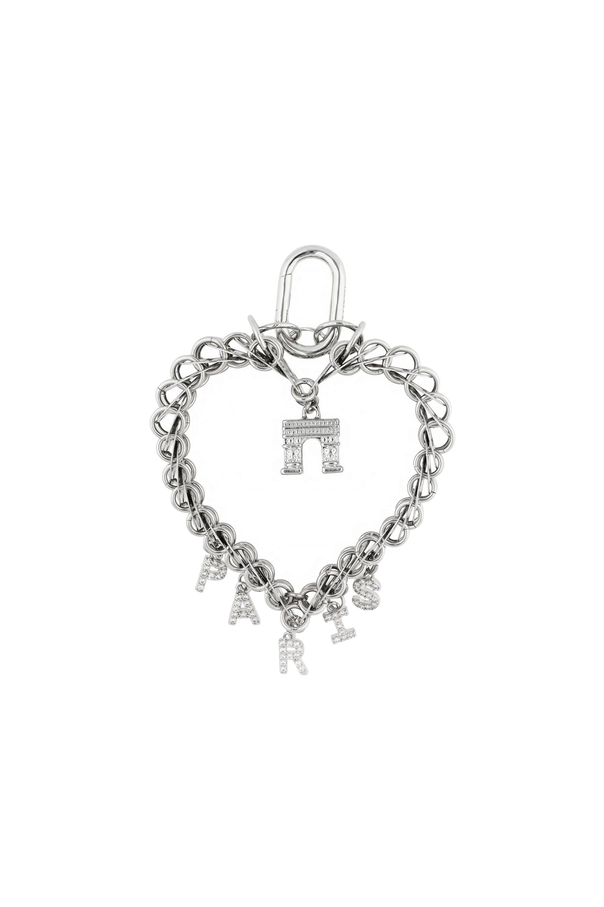 Porte-clé charm Arc Triomphe - Silver