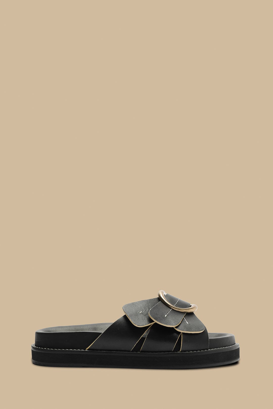 Daisy sandals in leather - Black
