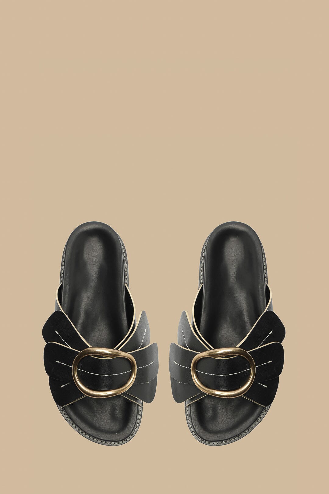 Daisy sandals in leather - Black