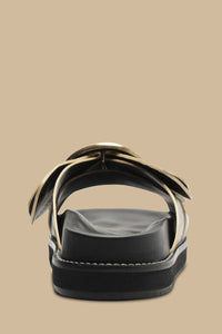 Daisy sandals in leather - Black