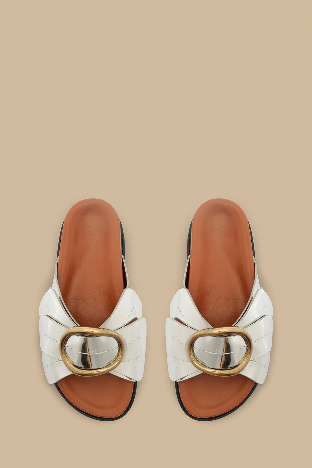 Daisy sandals in leather - Silver