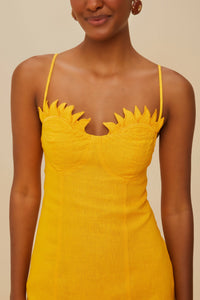 DJV_Yellow Robes courtes - Yellow