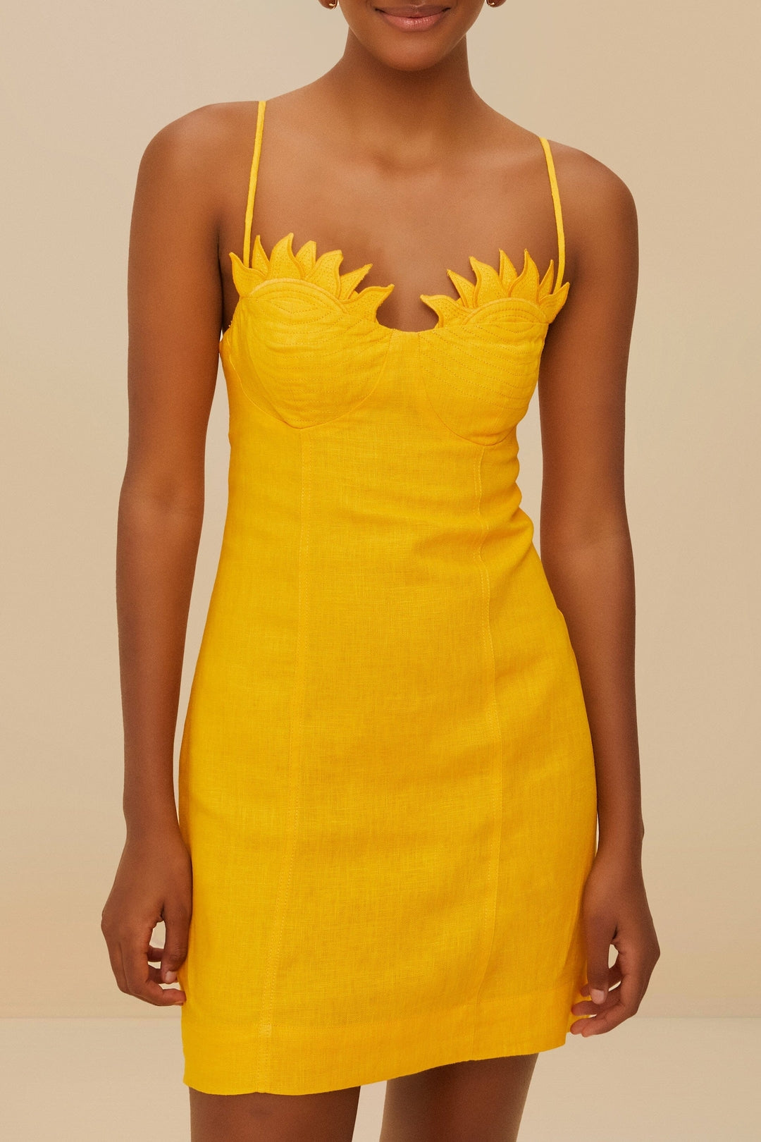 DJV_Yellow Robes courtes - Yellow