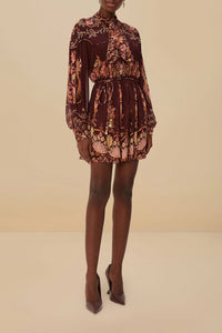 Bella Burgundy Robe courte - Bella Burgundy