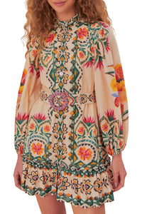 DJV_Lucy Floral Tapestry Blue Robes courtes - Lucy Floral Tapestry Blue