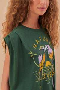 DJV_Green Tops & T-Shirts - Green