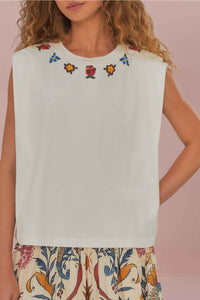 DJV_White Tops & T-Shirts - White