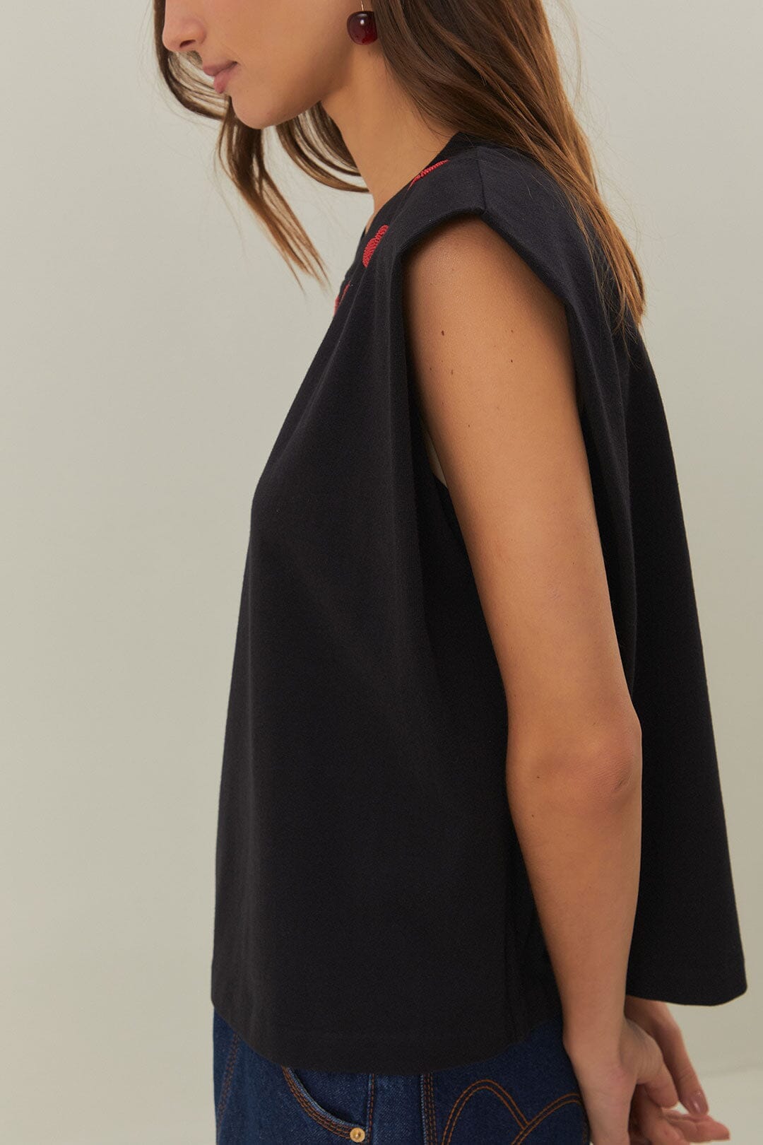 NEW_Black Tops & T-Shirts - Black