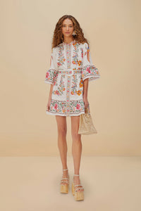 Forest Scarves Off White Robes courtes - Forest Scarves Off White
