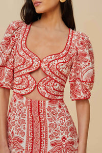 River Ride Red Robe courte - River Ride Red