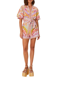 Jungle Dots Pearl Combishort - Jungle Dots Pearl