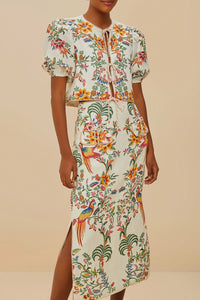 Forest Off White Jupe - Forest Off White