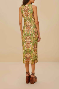 Robe midi Tulle - Vert
