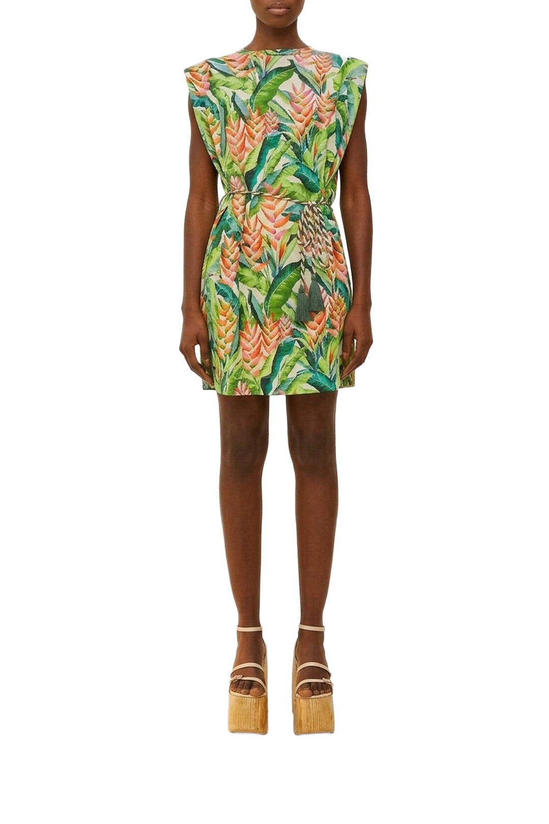 Robe courte Tshirt Jersey - Vert