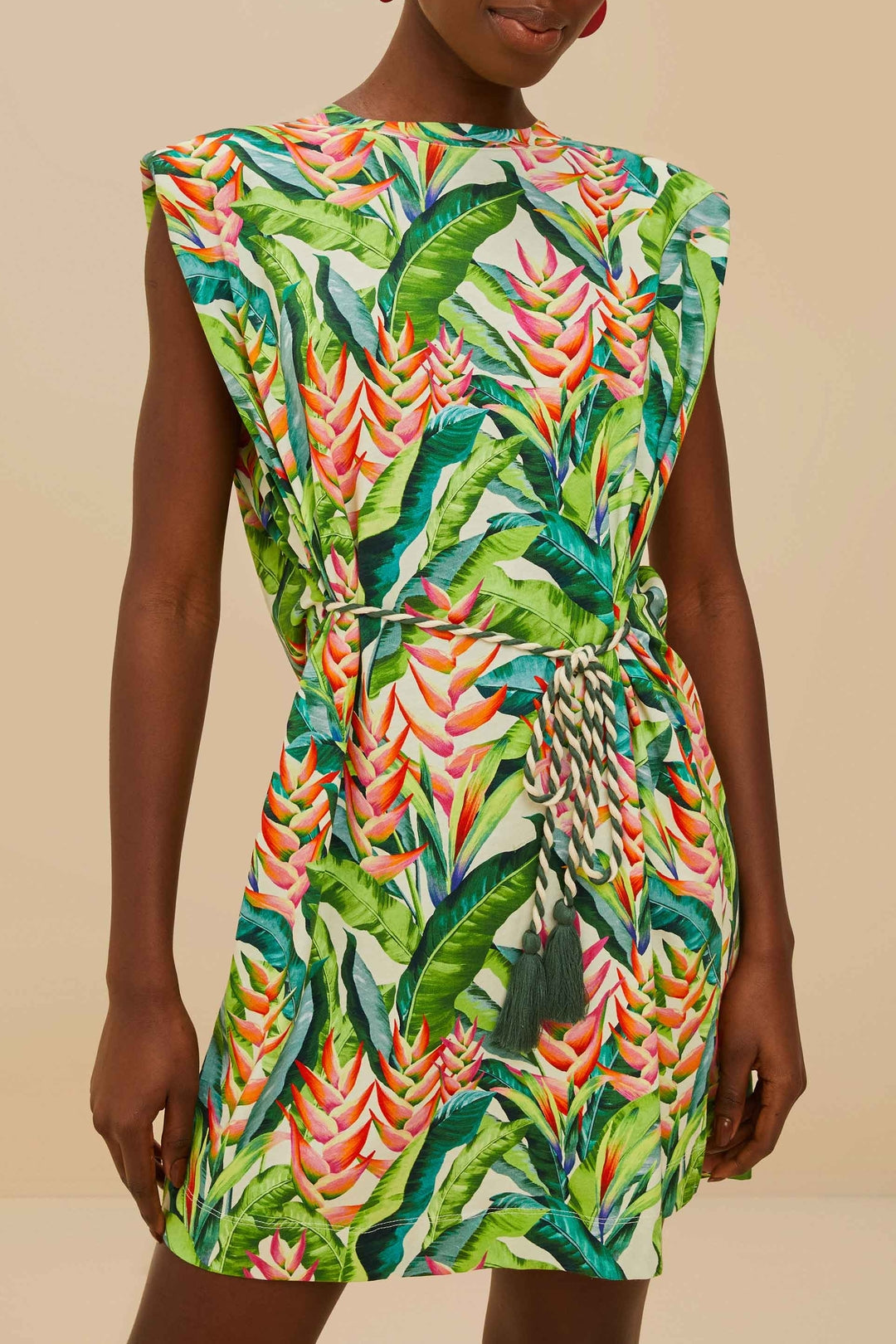Robe courte Tshirt Jersey - Vert