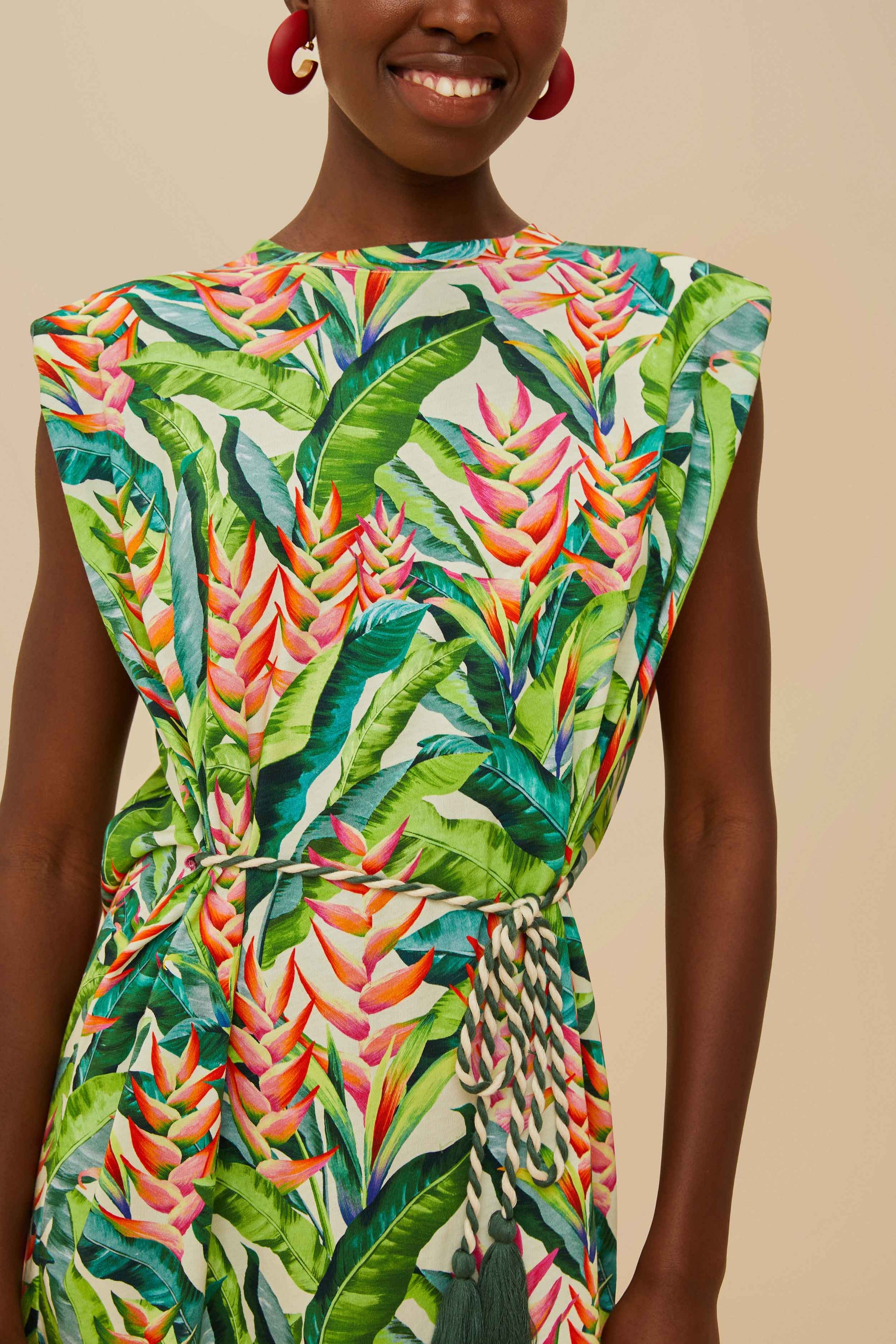 Robe courte Tshirt Jersey - Vert