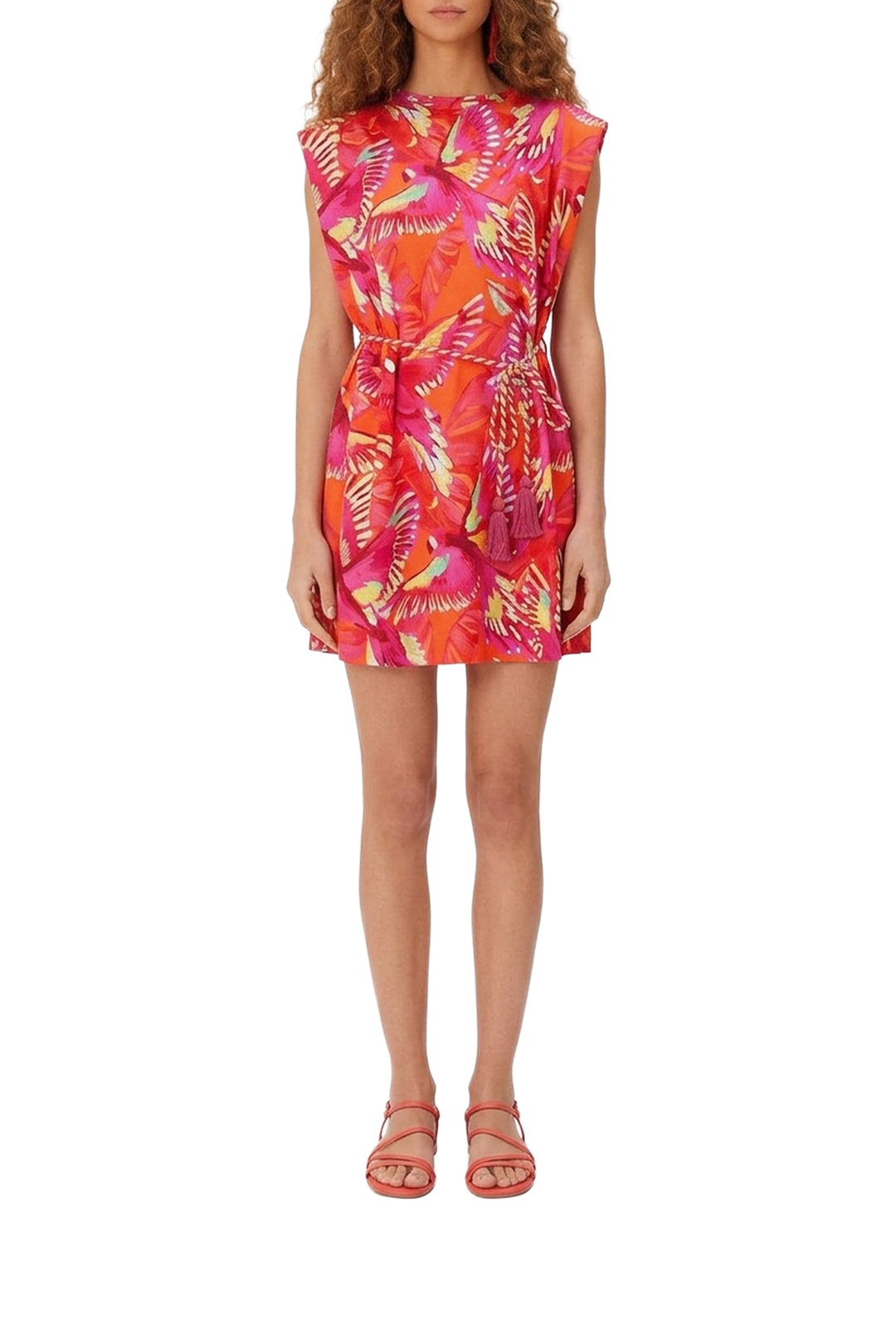 Robe courte Jersey - Orange