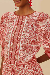 Blouse River Ride - Rouge