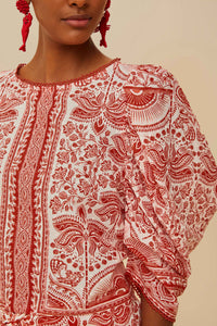 Blouse River Ride - Rouge