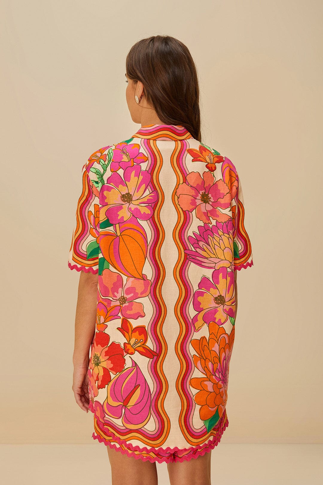 Chemise Spring Affair en lin - Beige