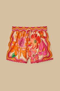 Short Spring Affair en lin - Rose