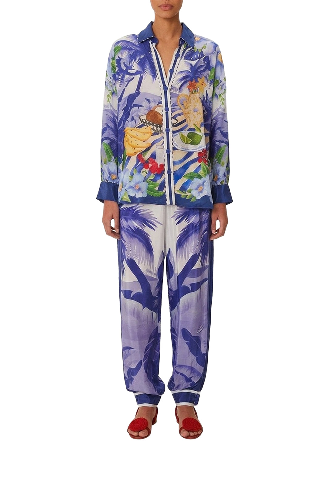 Pantalon Pajama - Bleu