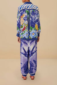 Pantalon Pajama - Bleu