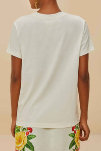 White T-shirt - White