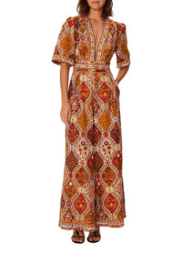 DJV_Romantic Nature Multicolor Pantalons - Romantic Nature Multicolor