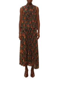 Boho Panther Black Blouse - Boho Panther Black
