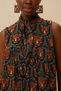 Blouse sans manches - Noir