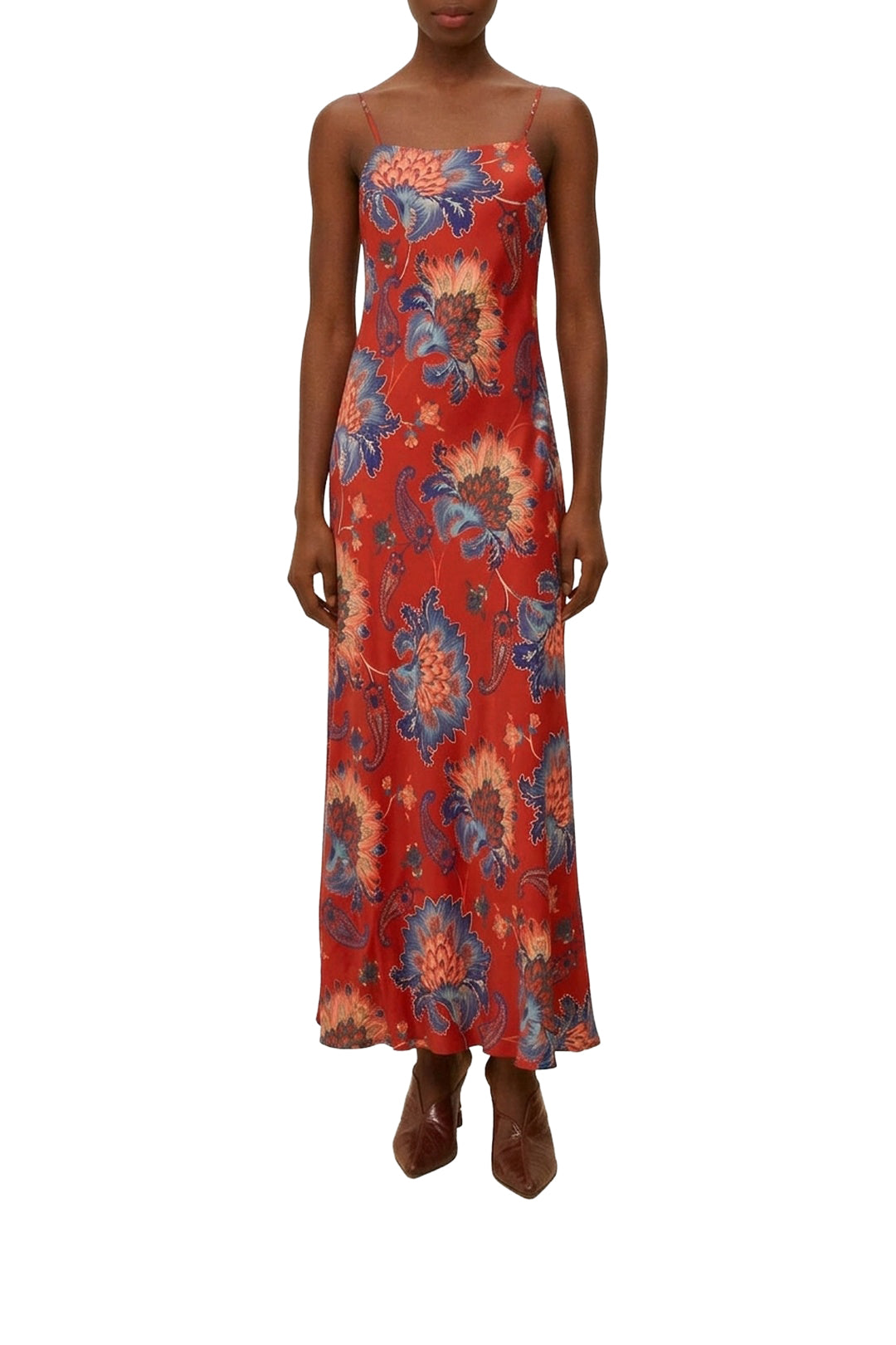 Robe longue Luang - Rouge
