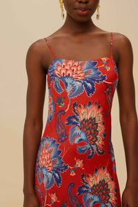 Robe longue Luang - Rouge
