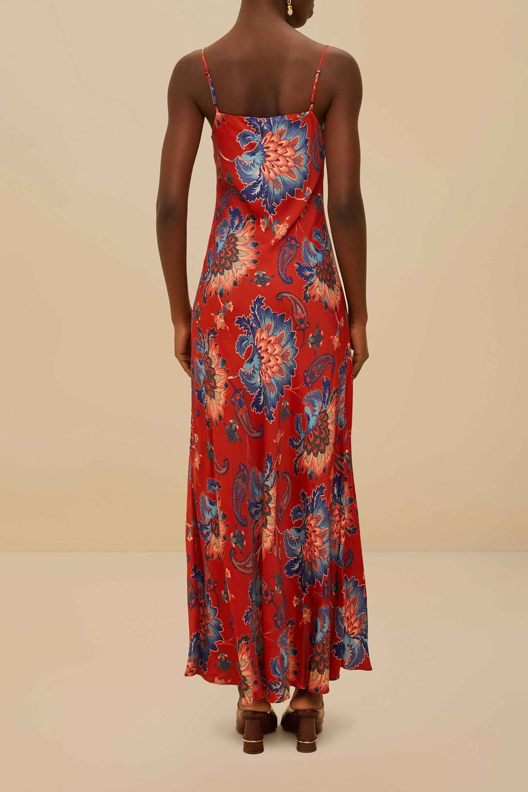 Robe longue Luang - Rouge