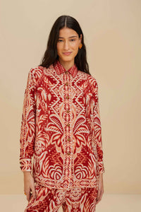 NEW_Tropical Red Chemises & Blouses - Tropical Red