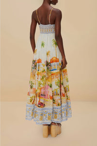 Robe longue Aracati - Jaune
