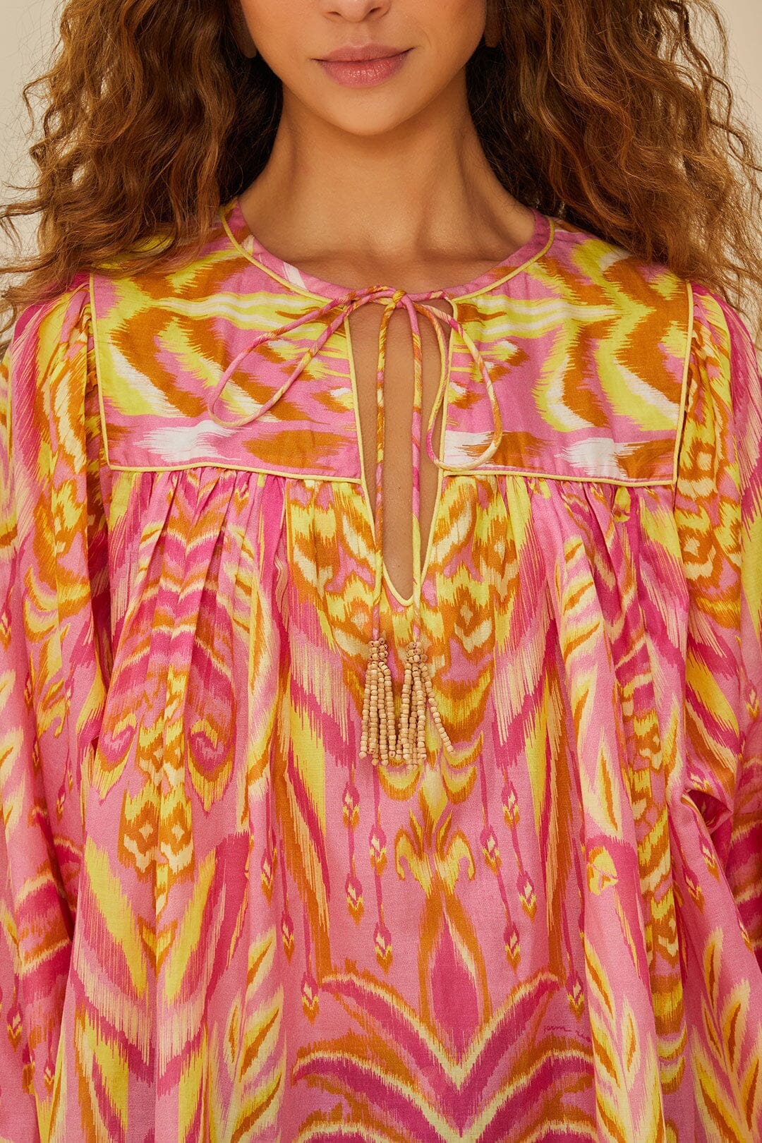 Blouse Pineapple Tapestry - Rose