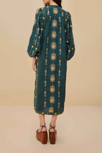 Green Robe midi - Green